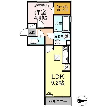 愛知県丹羽郡大口町余野２ 柏森駅 1LDK アパート 賃貸物件詳細
