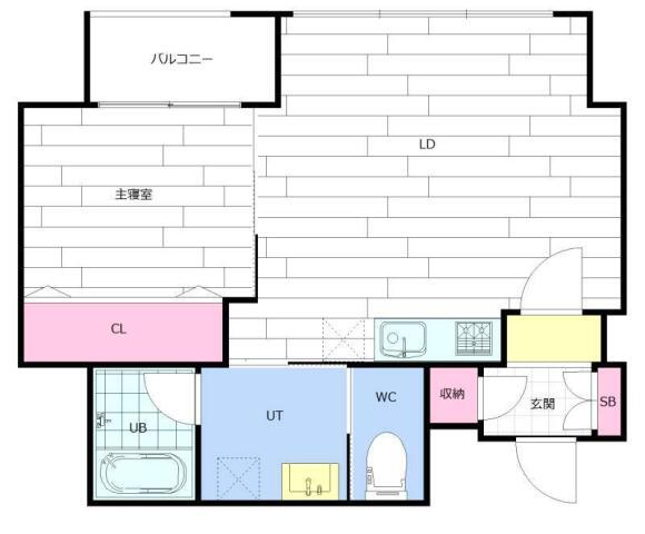 プレミアムガーデン北円山 8階 1LDK 賃貸物件詳細