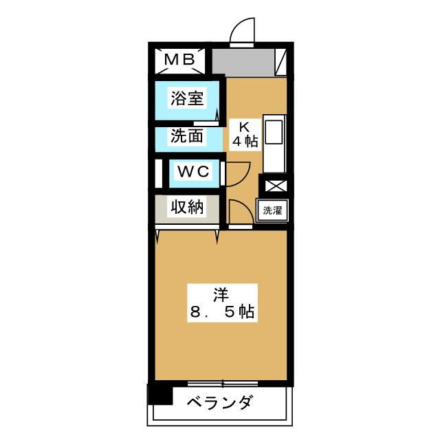 愛知県名古屋市港区本宮新町 荒子川公園駅 1K マンション 賃貸物件詳細