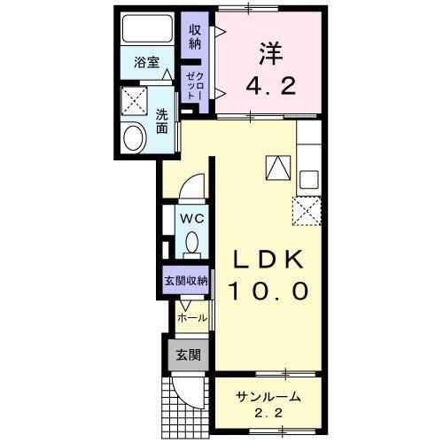 長野県長野市大字北尾張部 長野駅 1LDK アパート 賃貸物件詳細