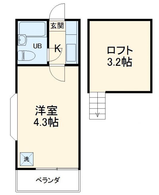 埼玉県朝霞市宮戸２ 志木駅 1K アパート 賃貸物件詳細