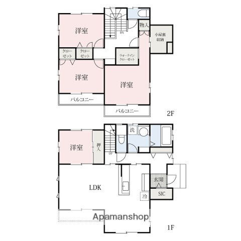 群馬県太田市東別所町 竜舞駅 4SLDK 一戸建て 賃貸物件詳細
