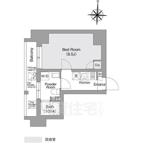 東京都江東区森下３ 森下駅 1K マンション 賃貸物件詳細