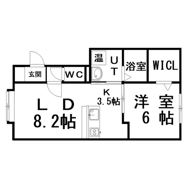 北海道釧路市新栄町 釧路駅 1LDK アパート 賃貸物件詳細