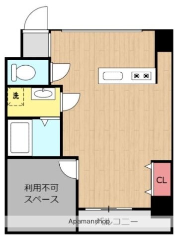 ニューサンシャインビル 3階 ワンルーム 賃貸物件詳細