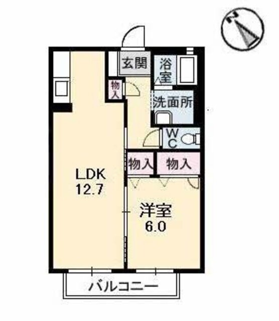 岡山県倉敷市西阿知町 西阿知駅 1LDK アパート 賃貸物件詳細
