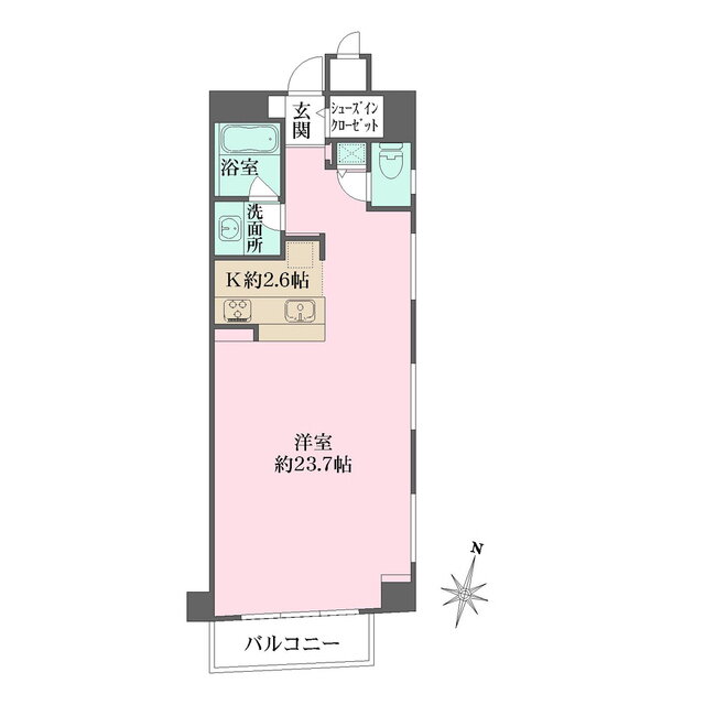 東京都新宿区南町 牛込神楽坂駅 ワンルーム マンション 賃貸物件詳細