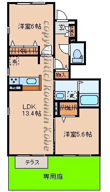 兵庫県明石市太寺２ 明石駅 2LDK アパート 賃貸物件詳細