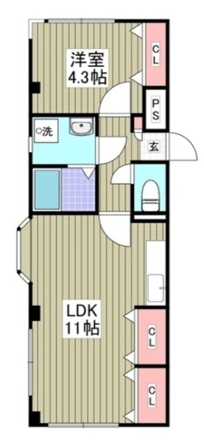 埼玉県川口市西青木２ 西川口駅 1LDK マンション 賃貸物件詳細