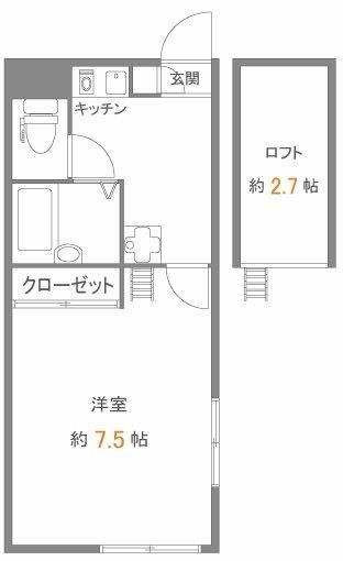 東京都日野市新井２ 高幡不動駅 1K アパート 賃貸物件詳細