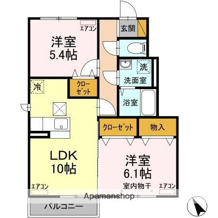 千葉県市原市松ケ島１ 五井駅 2LDK アパート 賃貸物件詳細