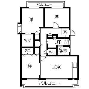 兵庫県姫路市五軒邸４ 京口駅 3LDK アパート 賃貸物件詳細