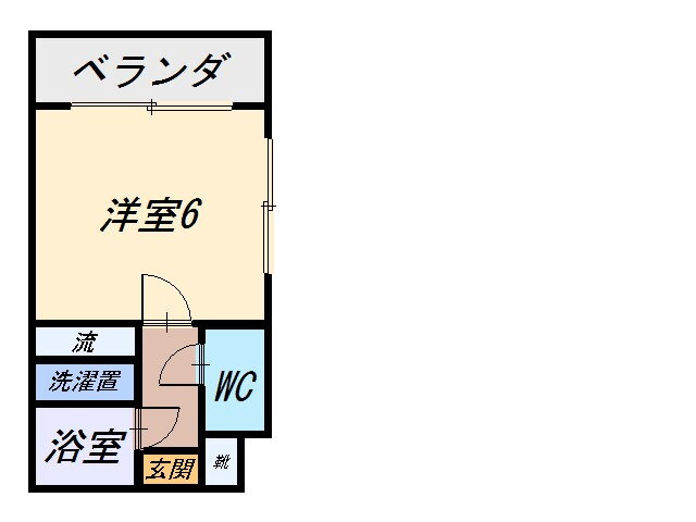 朝日プラザＩＩ 3階 1K 賃貸物件詳細