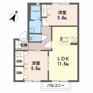 静岡県焼津市小柳津 西焼津駅 2LDK アパート 賃貸物件詳細