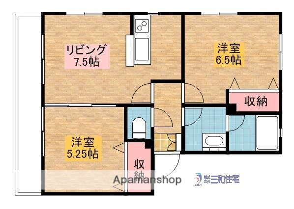 栃木県塩谷郡高根沢町光陽台４ 宝積寺駅 2DK アパート 賃貸物件詳細