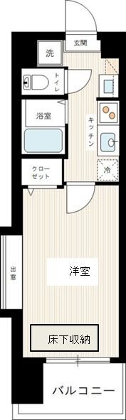 埼玉県川口市幸町３ 川口駅 1K マンション 賃貸物件詳細