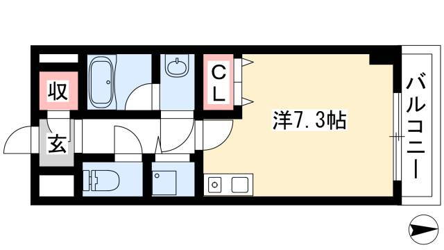 愛知県名古屋市港区浜１ 築地口駅 ワンルーム マンション 賃貸物件詳細