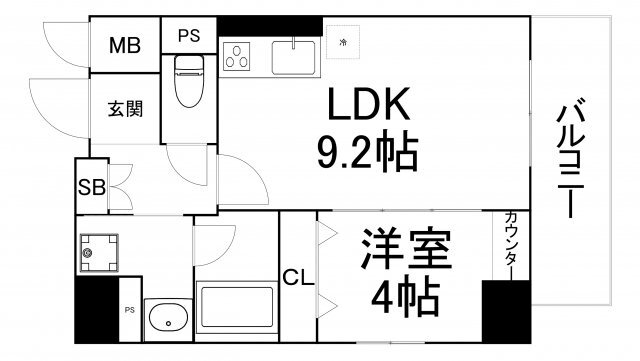 大阪府大阪市中央区神崎町 松屋町駅 1LDK マンション 賃貸物件詳細