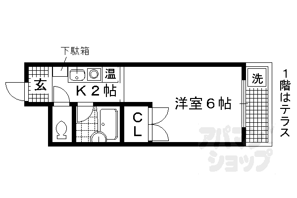 京都府京都市左京区一乗寺北大丸町 一乗寺駅 1K マンション 賃貸物件詳細