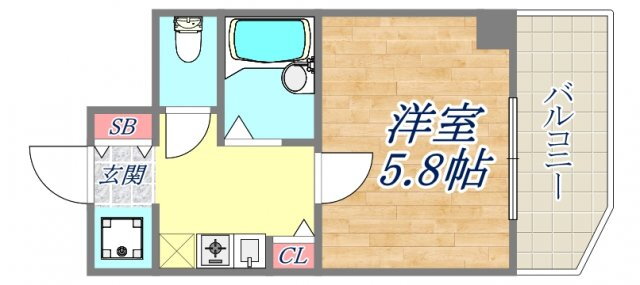 兵庫県神戸市中央区元町通６ 神戸駅 1K マンション 賃貸物件詳細