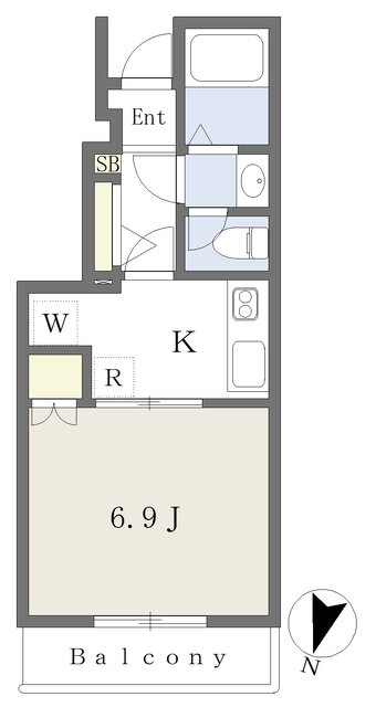 兵庫県姫路市広畑区北河原町 英賀保駅 1K アパート 賃貸物件詳細