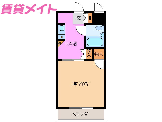 三重県津市一志町井関 一志駅 1K マンション 賃貸物件詳細