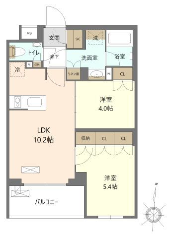 パレステージ練馬ＩＩＩ 2階 1LDK 賃貸物件詳細