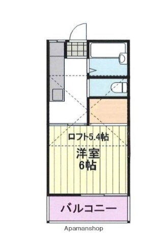東京都国分寺市富士本３ 国立駅 1K アパート 賃貸物件詳細