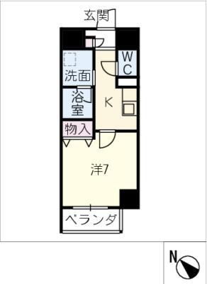 愛知県東海市高横須賀町上池田 高横須賀駅 1K マンション 賃貸物件詳細