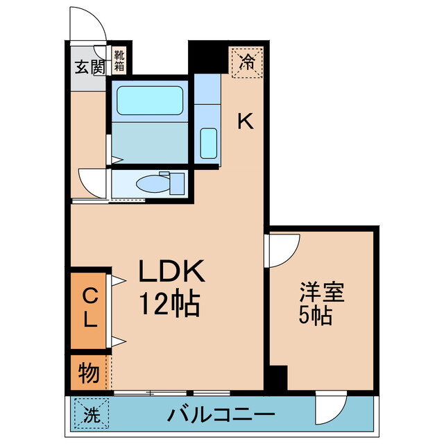 藤塚コーポラス 7階 1LDK 賃貸物件詳細