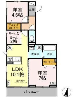 神奈川県川崎市高津区東野川１ 溝の口駅 2SLDK アパート 賃貸物件詳細