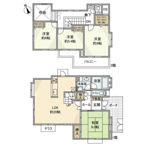 千葉県千葉市花見川区み春野２ 勝田台駅 4LDK 一戸建て 賃貸物件詳細