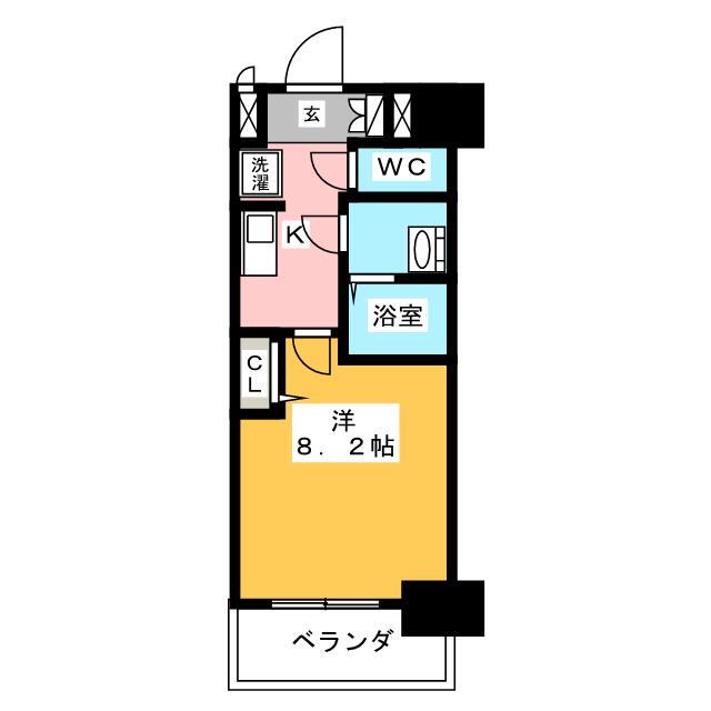 愛知県名古屋市中区富士見町 東別院駅 1K マンション 賃貸物件詳細