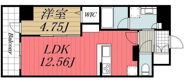 千葉県千葉市中央区新宿２ 千葉駅 1LDK マンション 賃貸物件詳細