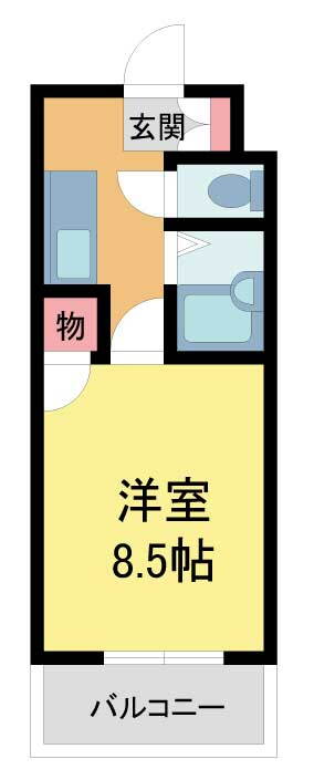 大阪府池田市菅原町 池田駅 1K マンション 賃貸物件詳細