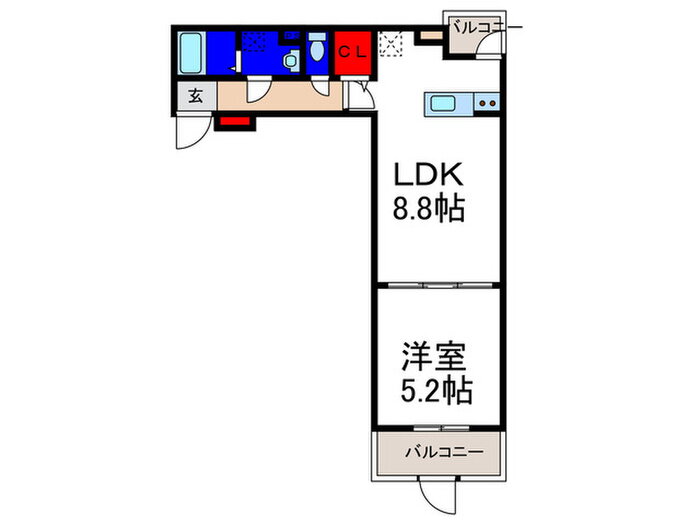 大阪府大阪市東成区神路４ 新深江駅 1LDK アパート 賃貸物件詳細