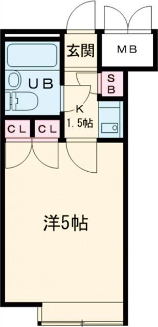 東京都目黒区中町１ 祐天寺駅 1K マンション 賃貸物件詳細