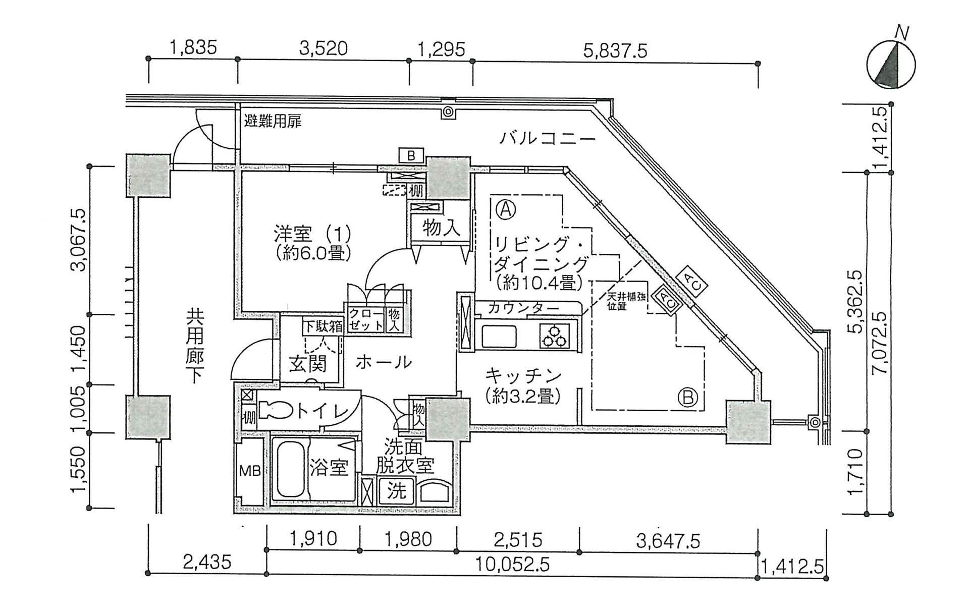 Ｊタワー西大井イーストタワー 10階 1LDK 賃貸物件詳細