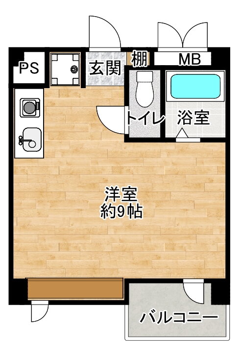 大阪府枚方市御殿山町 御殿山駅 ワンルーム マンション 賃貸物件詳細