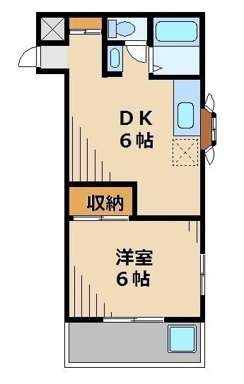 埼玉県さいたま市浦和区岸町２ 浦和駅 1DK マンション 賃貸物件詳細