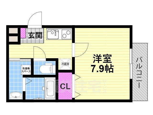 大阪府大東市野崎１ 野崎駅 1K アパート 賃貸物件詳細