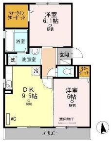 岡山県倉敷市広江５ 栄駅 2DK アパート 賃貸物件詳細