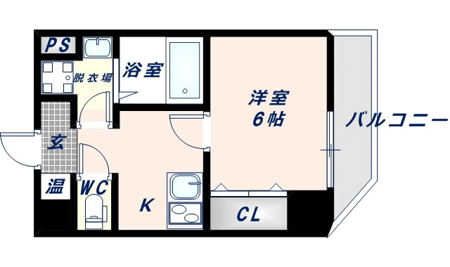 大阪府大阪市東成区中本５ 緑橋駅 1K マンション 賃貸物件詳細