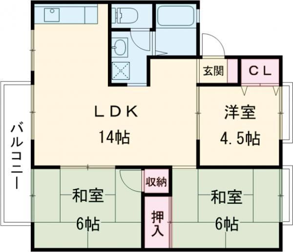 大阪府泉佐野市鶴原１ 鶴原駅 3LDK アパート 賃貸物件詳細