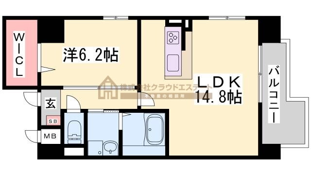 兵庫県神戸市中央区磯辺通１ 三ノ宮駅 1LDK マンション 賃貸物件詳細