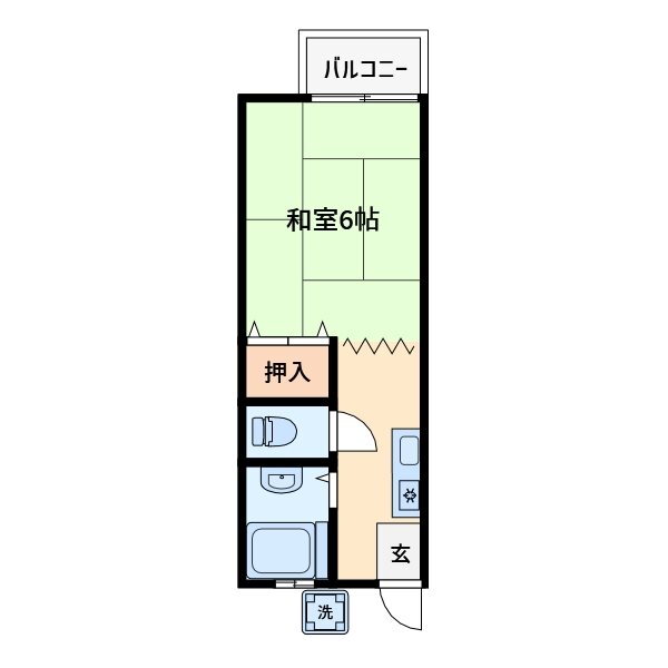 東京都文京区本駒込２ 千石駅 1K アパート 賃貸物件詳細