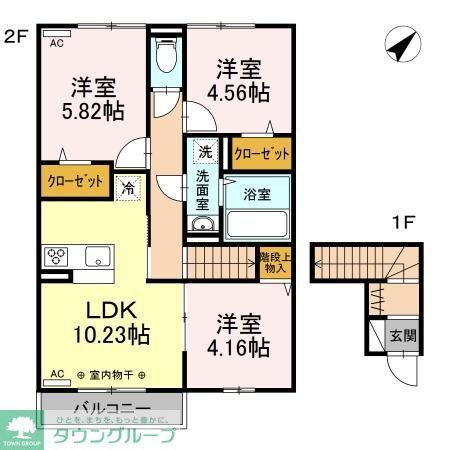 東京都調布市深大寺東町５ 吉祥寺駅 3LDK アパート 賃貸物件詳細