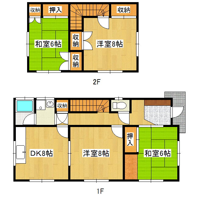 ひばりヶ丘土本貸家 4DK 賃貸物件詳細