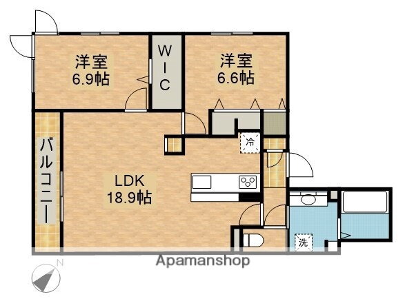 静岡県浜松市中央区下池川町 浜松駅 2LDK アパート 賃貸物件詳細