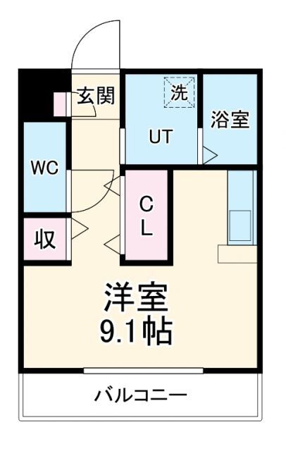 愛知県岡崎市井内町字上堤 岡崎駅 ワンルーム マンション 賃貸物件詳細